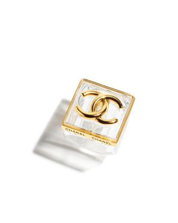 Chanel Women's Ring ABA585 Golden