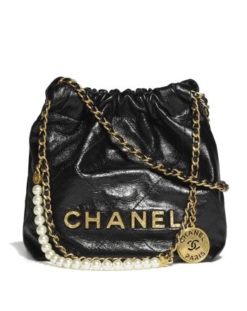 Chanel 22 Mini Handbag Black