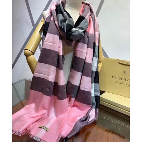 Burberry Women's Checked Silk And Wool-blend Lightweight Scarf